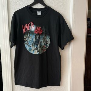 2004 Black Slayer Graphic T-Shirt